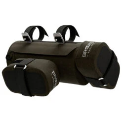 Brooks England - Scape Handlebar Pouch - Sacoche De Guidon -Bivouac Nature brooks england scape handlebar pouch sacoche de guidon detail 5