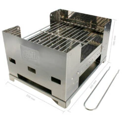 Esbit - BBQ-Box 300 S - Réchaud à Combustible Sec -Bivouac Nature esbit bbq box 300 s rechaud a combustible sec detail 5