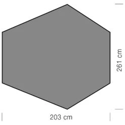 Exped - Gemini II Footprint - Toile De Sol -Bivouac Nature exped gemini ii footprint toile de sol detail 2