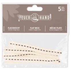 Feuerhand - Flachdocht 12,5 Mm X 12 Cm (5 Stk)