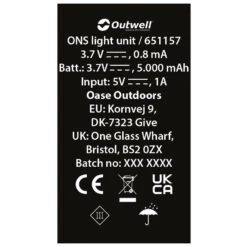 Outwell - ONS Light Unit Set - Lampe à LED -Bivouac Nature outwell ons light unit set lampe a led detail 6