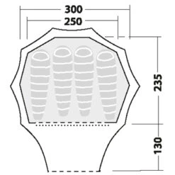 Robens - Fairbanks - Tente 4 Places -Bivouac Nature robens fairbanks tente 4 places detail 3