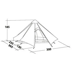 Robens - Fairbanks - Tente 4 Places -Bivouac Nature robens fairbanks tente 4 places detail 4