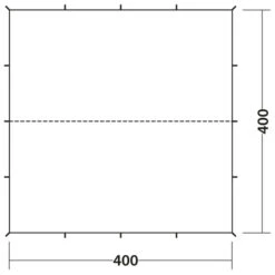 Robens - Tarp 4 X 4 Trail Range - Tarp -Bivouac Nature robens tarp 4 x 4 trail range tarp detail 2